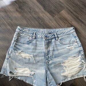 American Eagle Outfitters High Waist Mom Denim Shorts